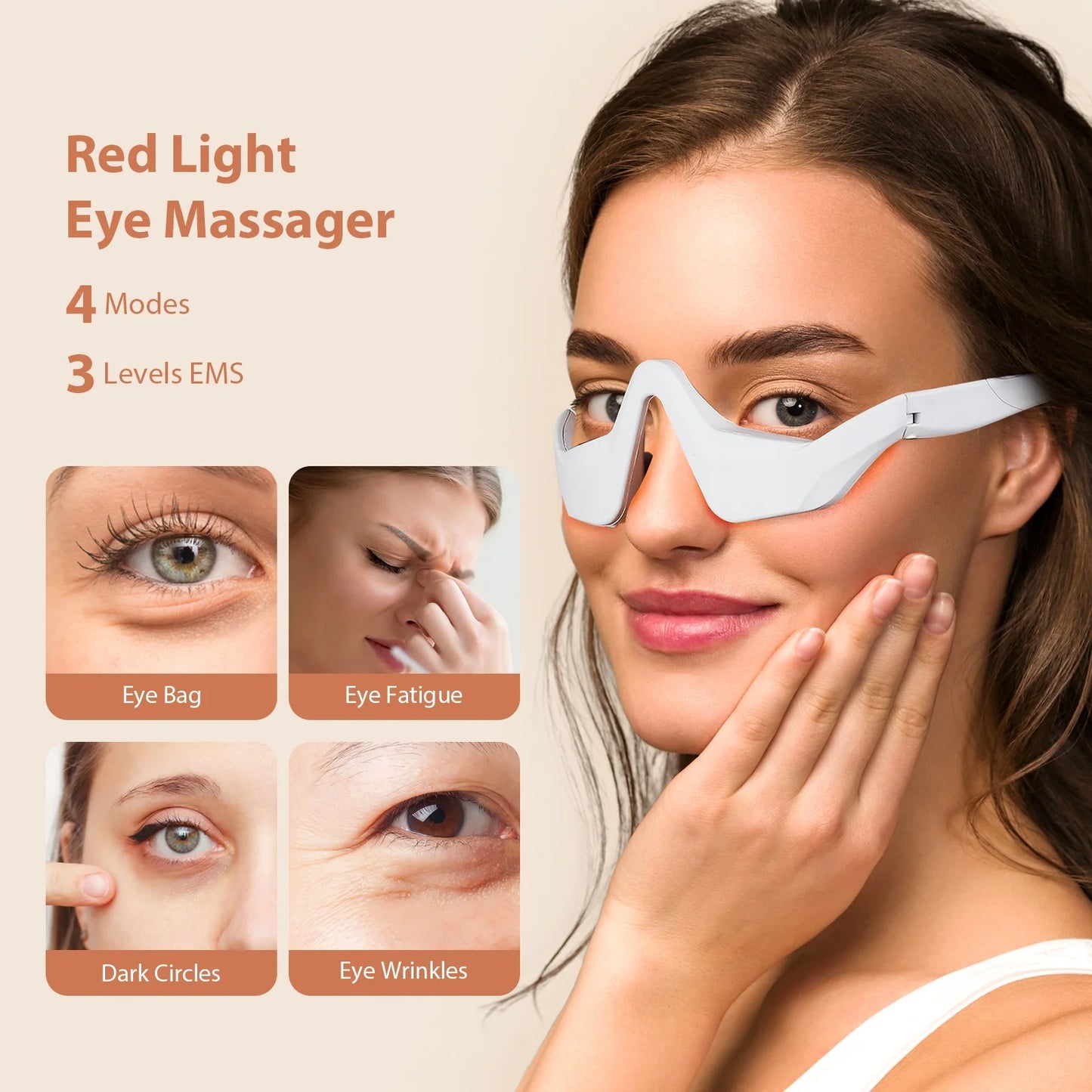 Revana Care™ Red Light Eye Therapy & Massager